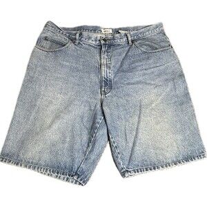 Trend Basic Mens 42 Light Wash Vintage Denim Shorts Big & Tall Pre-owned